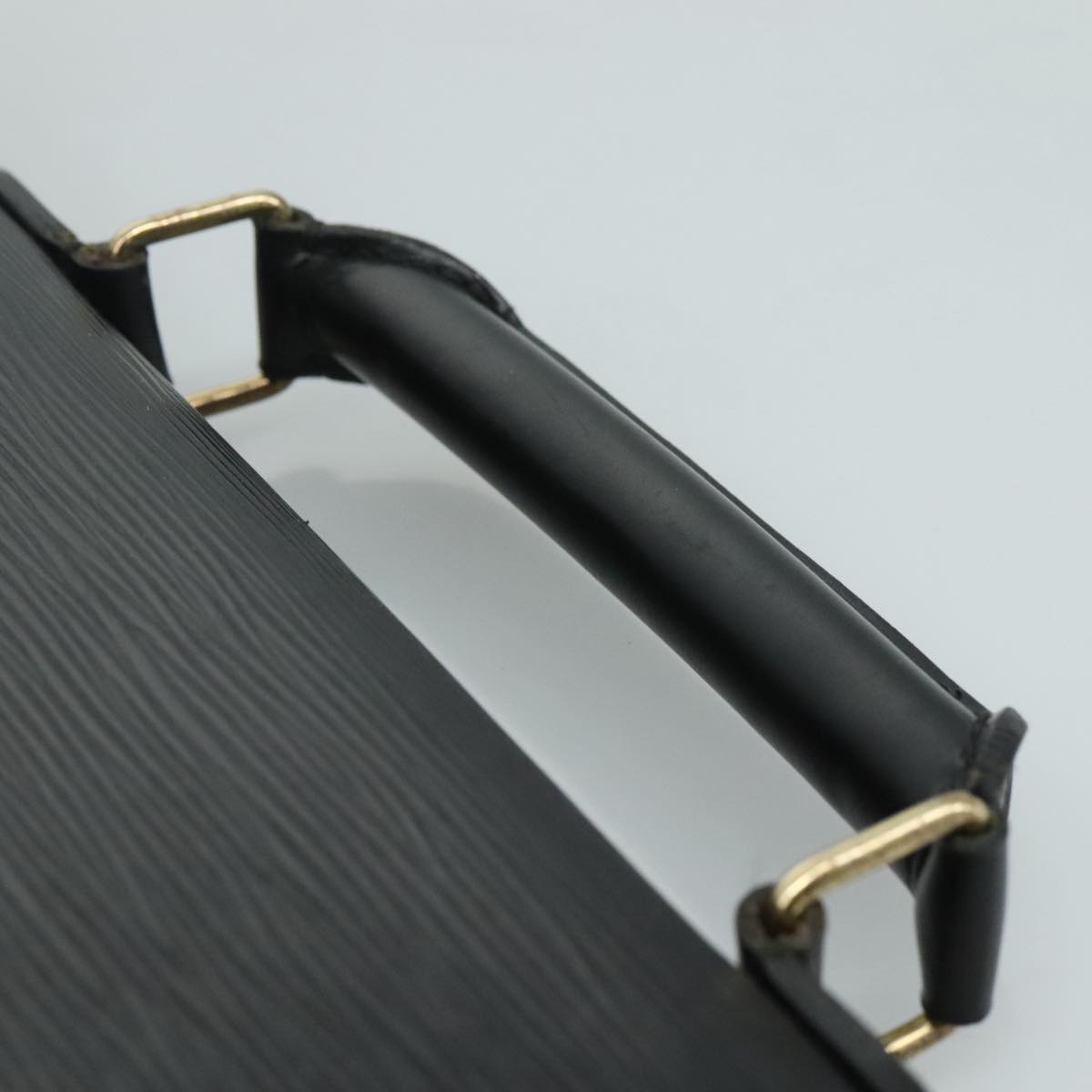 LOUIS VUITTON Epi Serviette Ambassador Business Bag Black M54412 LV Auth yk17207