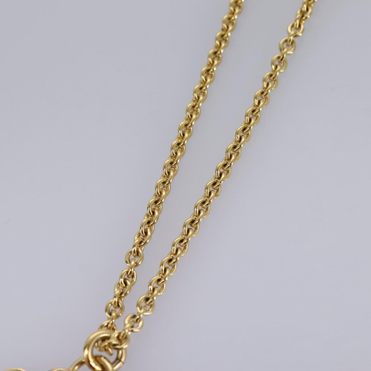 Christian Dior Necklace metal Gold Auth yk17355