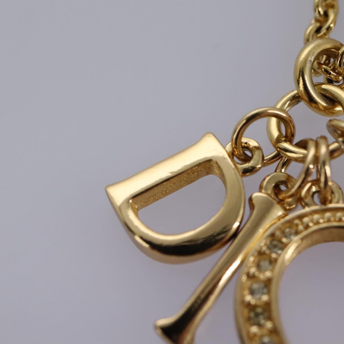 Christian Dior Necklace metal Gold Auth yk17355