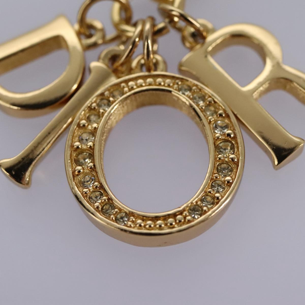 Christian Dior Necklace metal Gold Auth yk17355