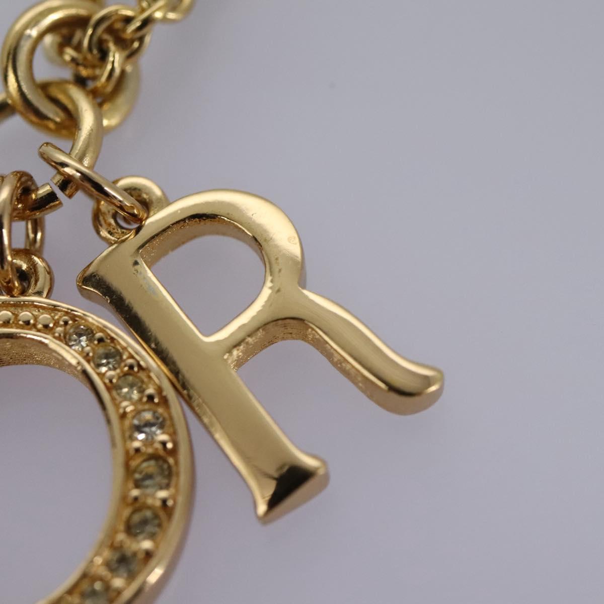 Christian Dior Necklace metal Gold Auth yk17355