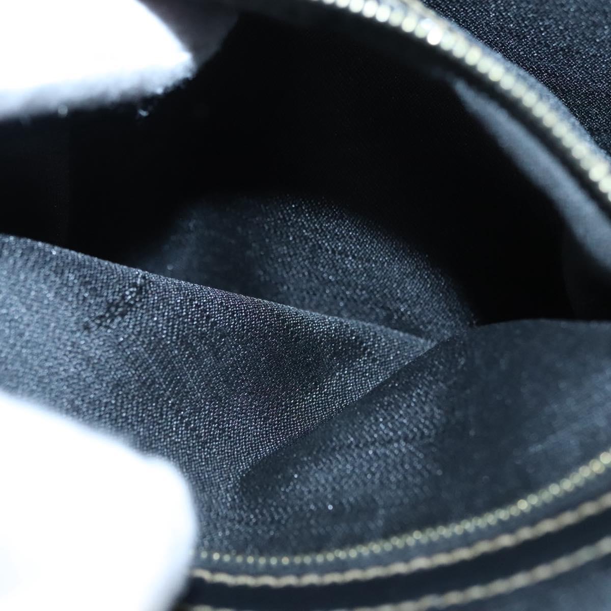 FENDI Pecan Canvas Tote Bag Brown Black Auth yk17395