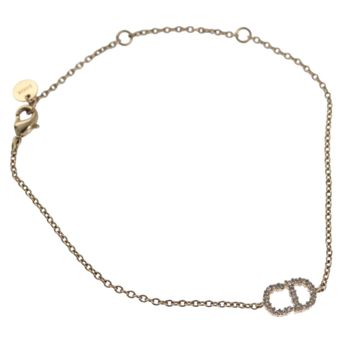 Christian Dior Bracelet metal Gold Auth yk17487