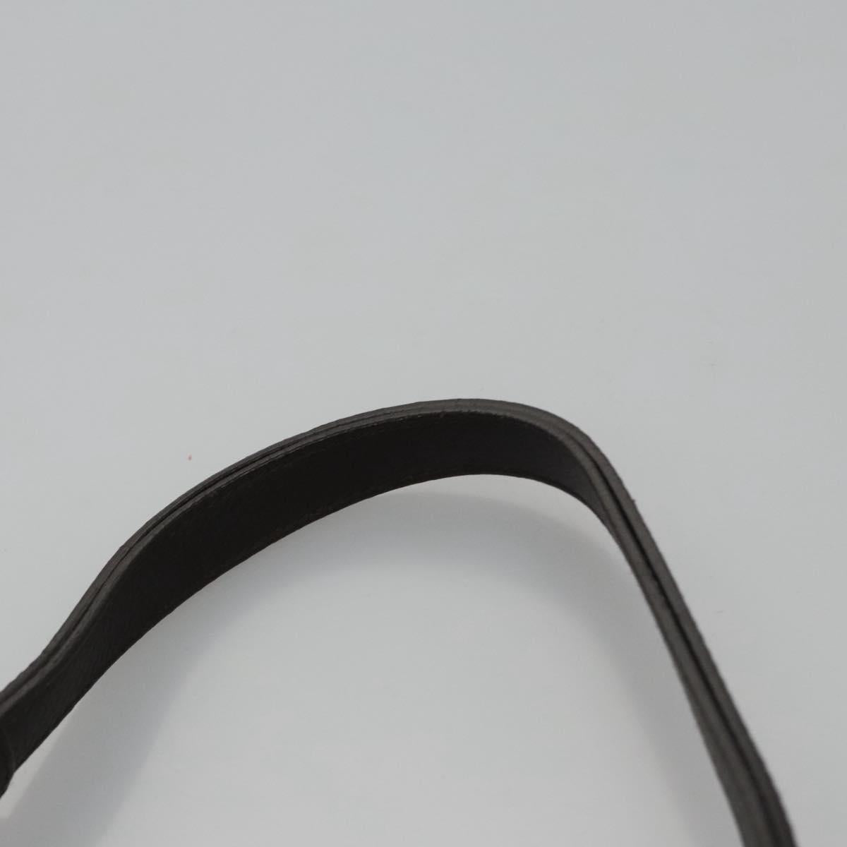 BVLGARI Hand Bag Leather Brown Auth yk17514