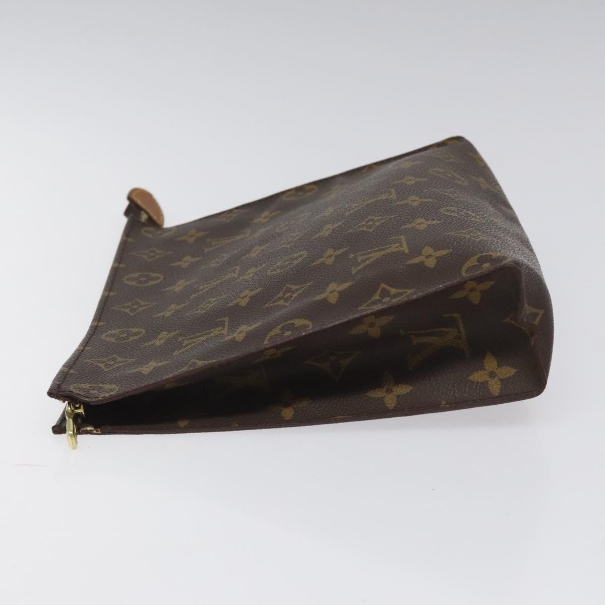 LOUIS VUITTON Monogram Poche Toilette 26 Pouch M47542 LV Auth yk17528