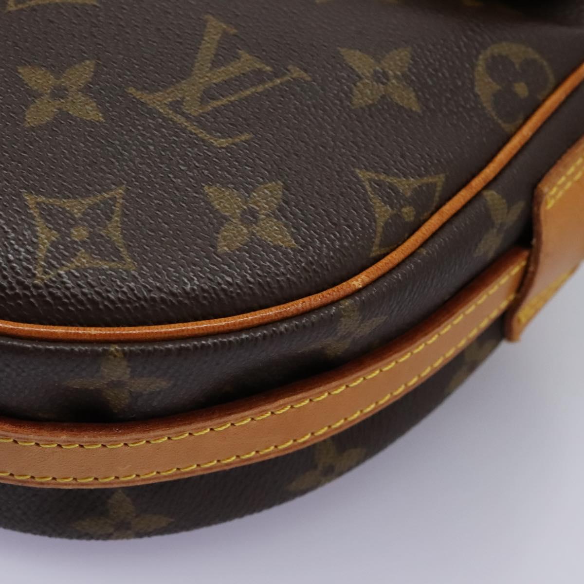 LOUIS VUITTON Monogram Jeune Fille MM Shoulder Bag M51226 LV Auth yk17577