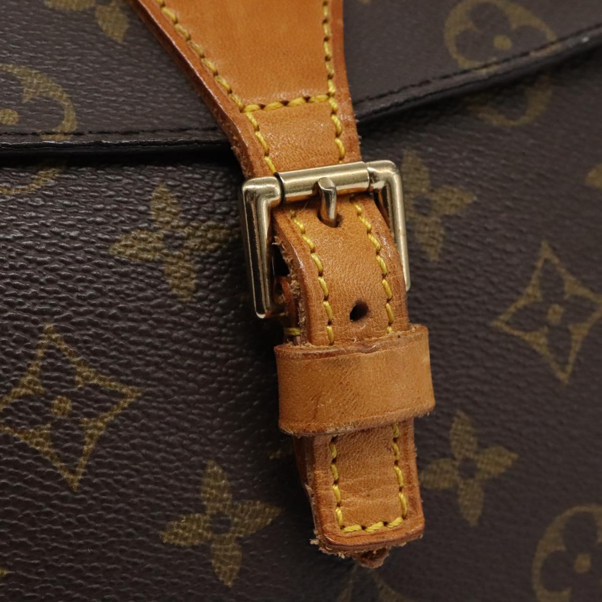 LOUIS VUITTON Monogram Jeune Fille MM Shoulder Bag M51226 LV Auth yk17577