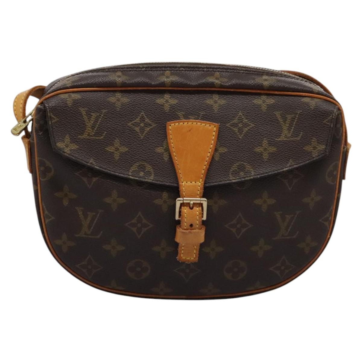 LOUIS VUITTON Monogram Jeune Fille MM Shoulder Bag M51226 LV Auth yk17577