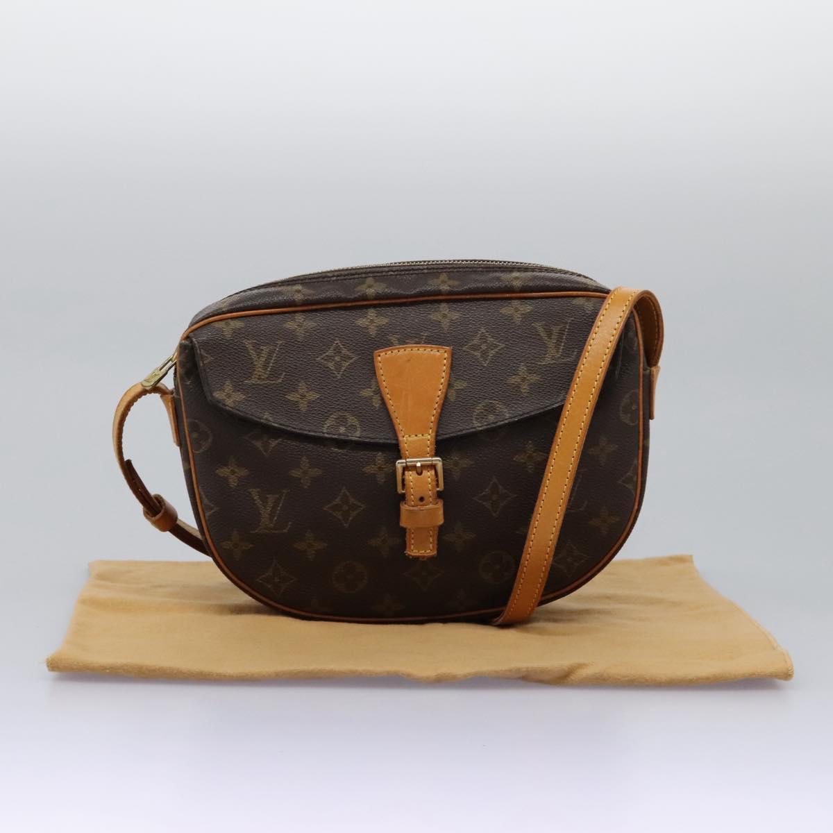 LOUIS VUITTON Monogram Jeune Fille MM Shoulder Bag M51226 LV Auth yk17577