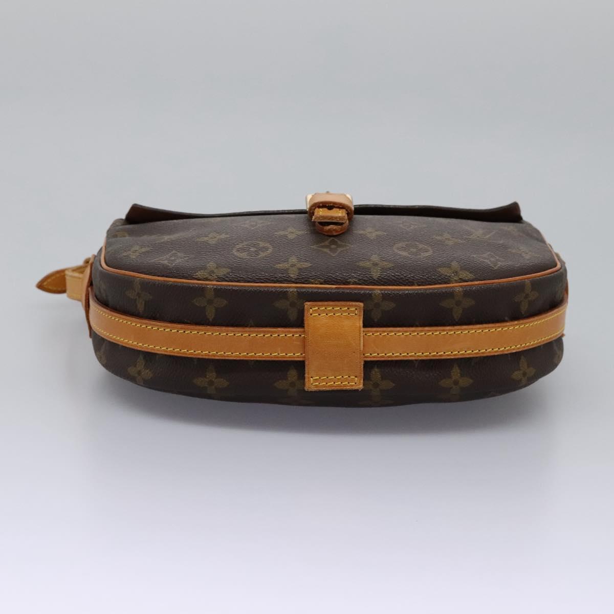 LOUIS VUITTON Monogram Jeune Fille MM Shoulder Bag M51226 LV Auth yk17577