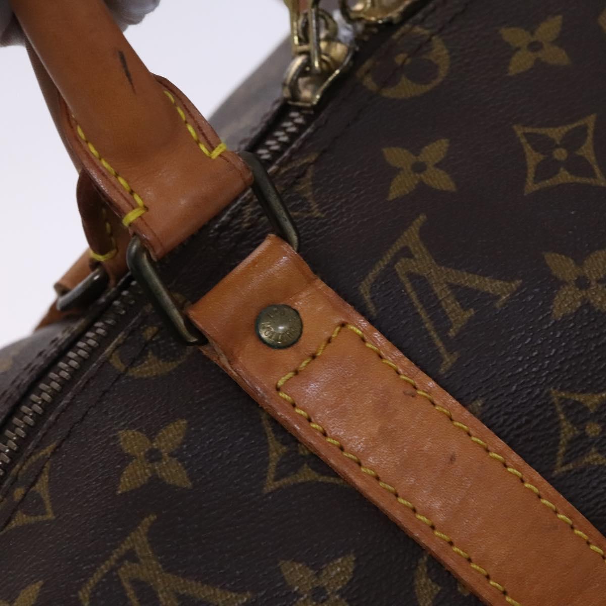 LOUIS VUITTON Monogram Keepall 50 Boston Bag M41426 LV Auth yk17626