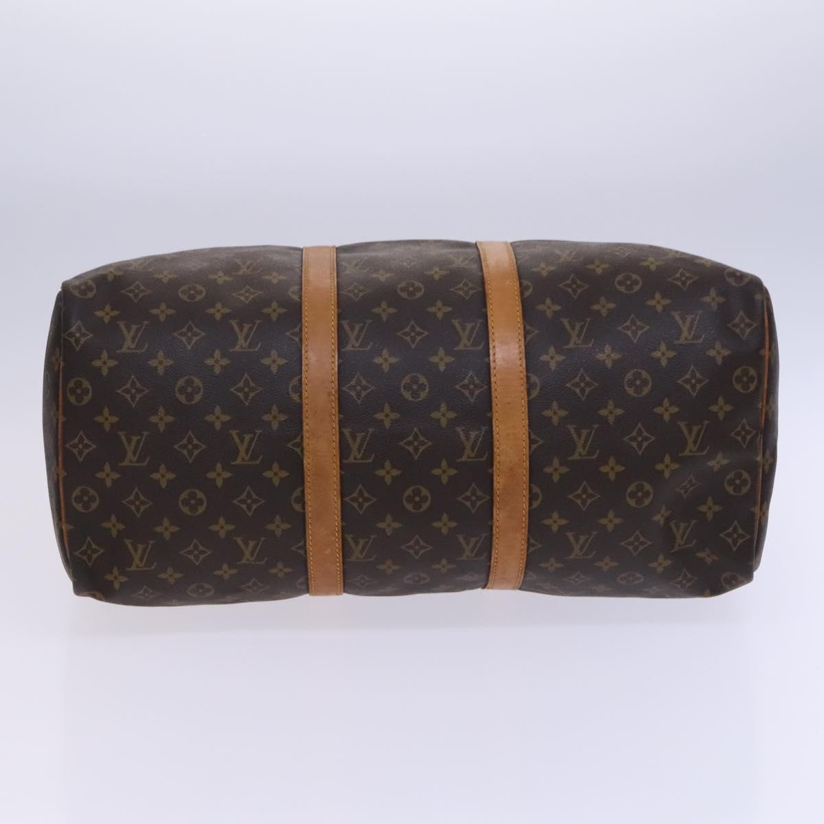 LOUIS VUITTON Monogram Keepall 50 Boston Bag M41426 LV Auth yk17626