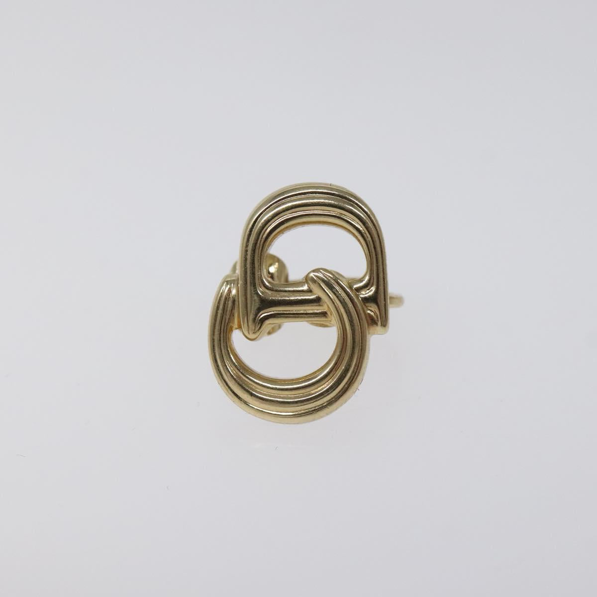 Christian Dior Earring metal Gold Auth yk17691