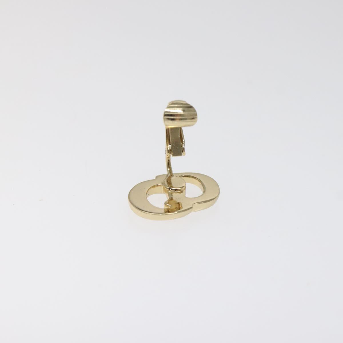 Christian Dior Earring metal Gold Auth yk17691