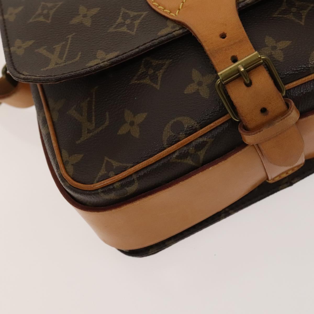 LOUIS VUITTON Monogram Cartouchiere MM Shoulder Bag M51253 LV Auth yk17825