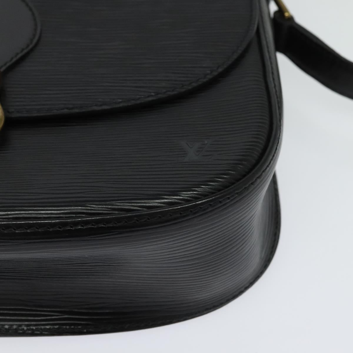 LOUIS VUITTON Epi Monogram Saint Cloud GM Bag Black Noir M52192 Auth yk17838