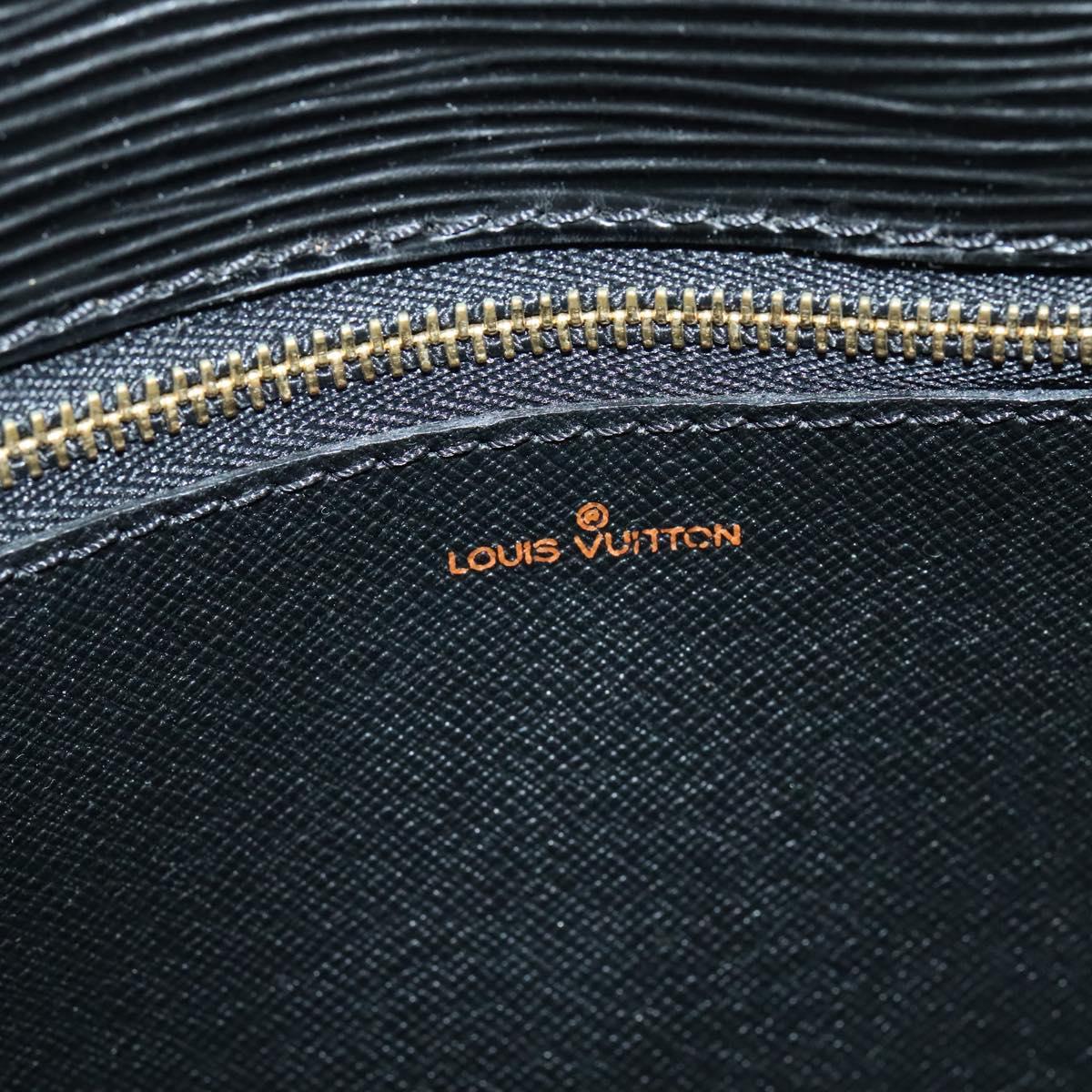 LOUIS VUITTON Epi Monogram Saint Cloud GM Bag Black Noir M52192 Auth yk17838