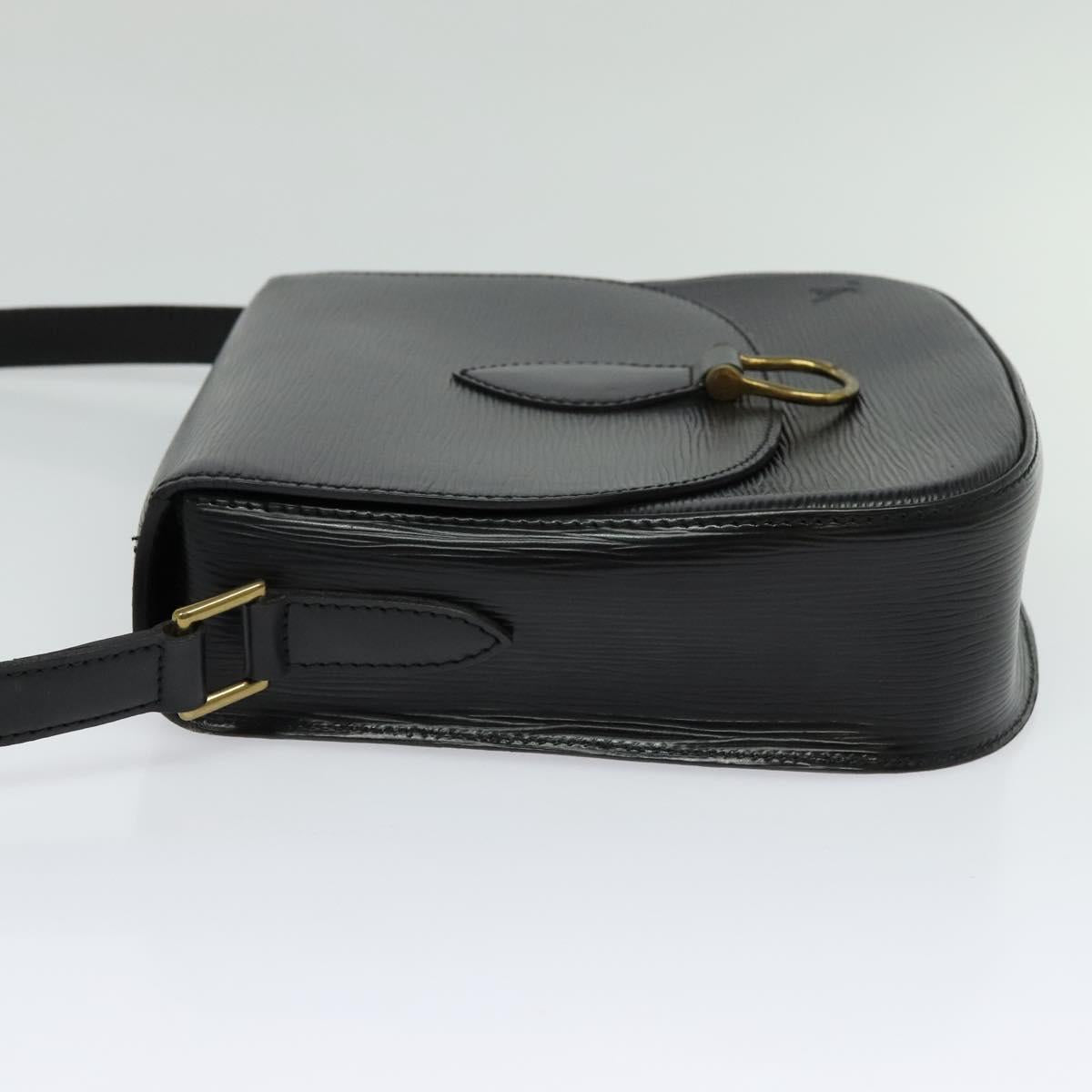 LOUIS VUITTON Epi Monogram Saint Cloud GM Bag Black Noir M52192 Auth yk17838