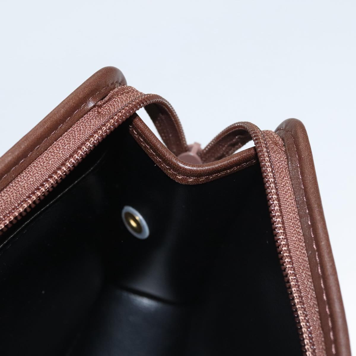 Burberrys Nova Check Accessory Pouch Canvas Beige Auth yk17888