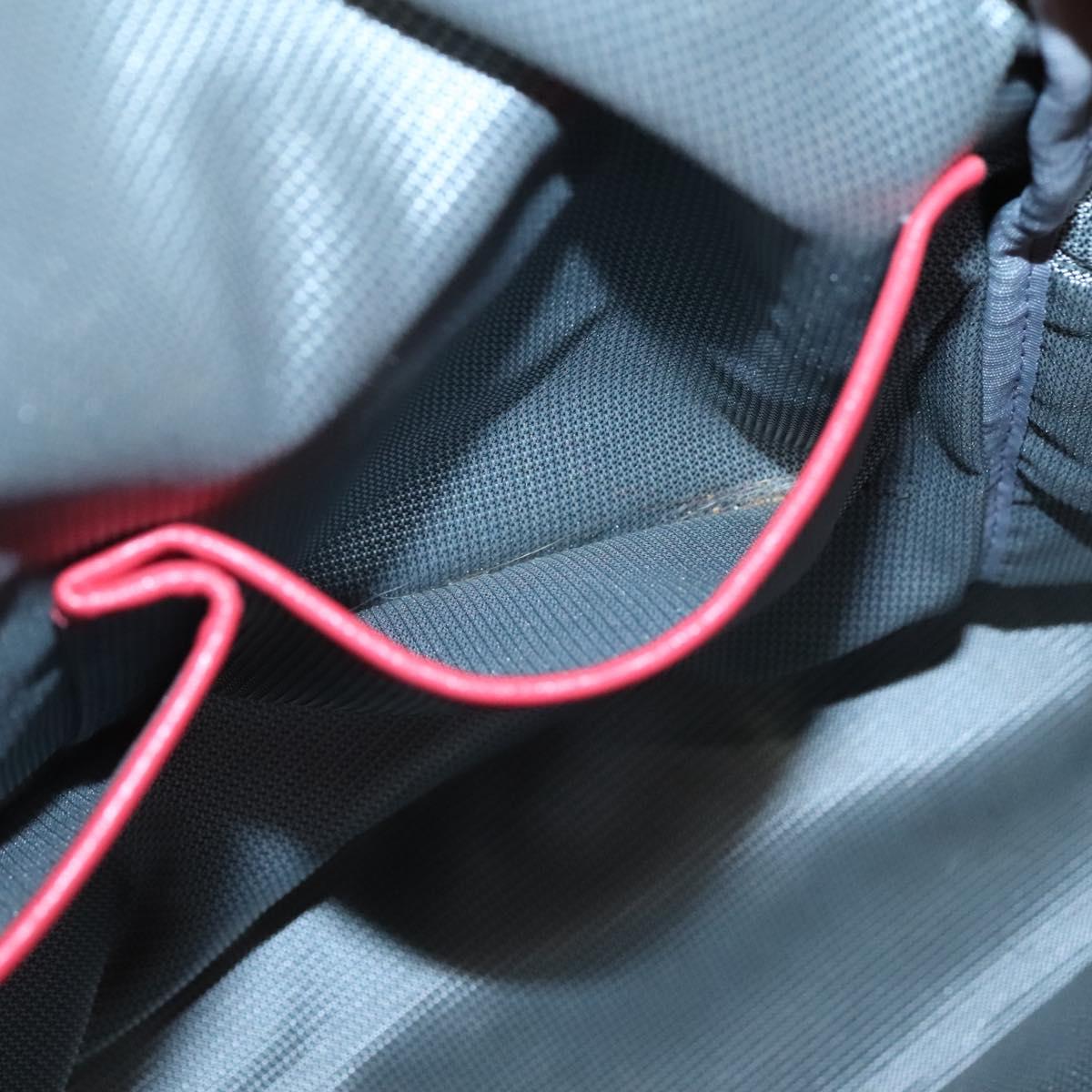 MCM Vicetos Logogram Studs Backpack PVC Leather Pink Gold Auth yk17904