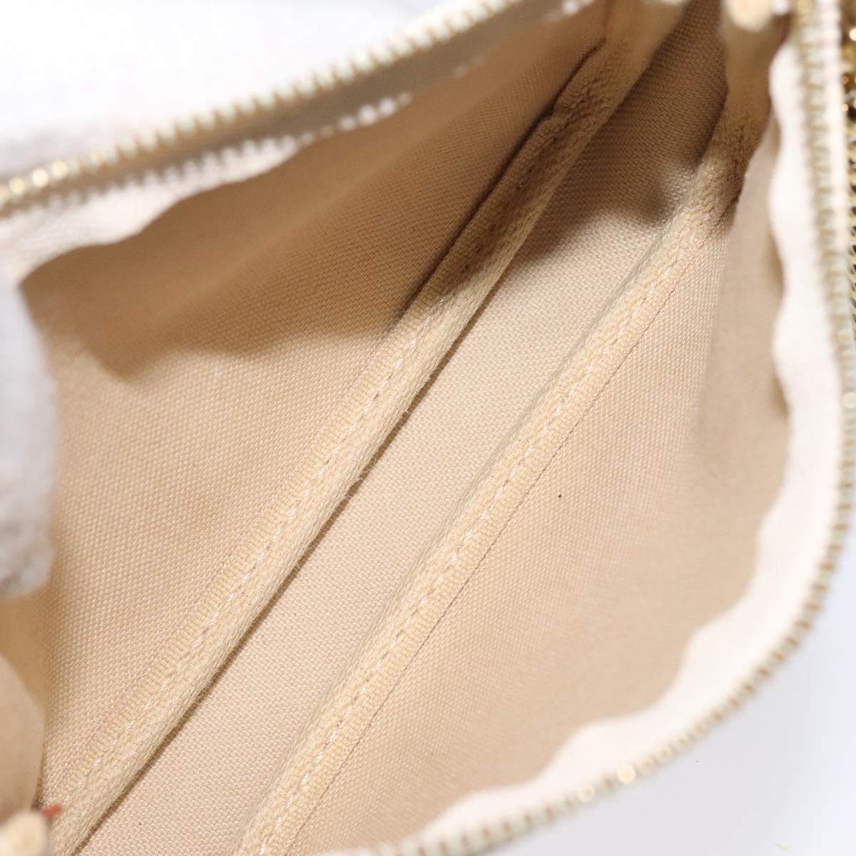 LOUIS VUITTON Damier Azur Mini Pochette Accessoires Pouch N63005 Auth yk17913AM