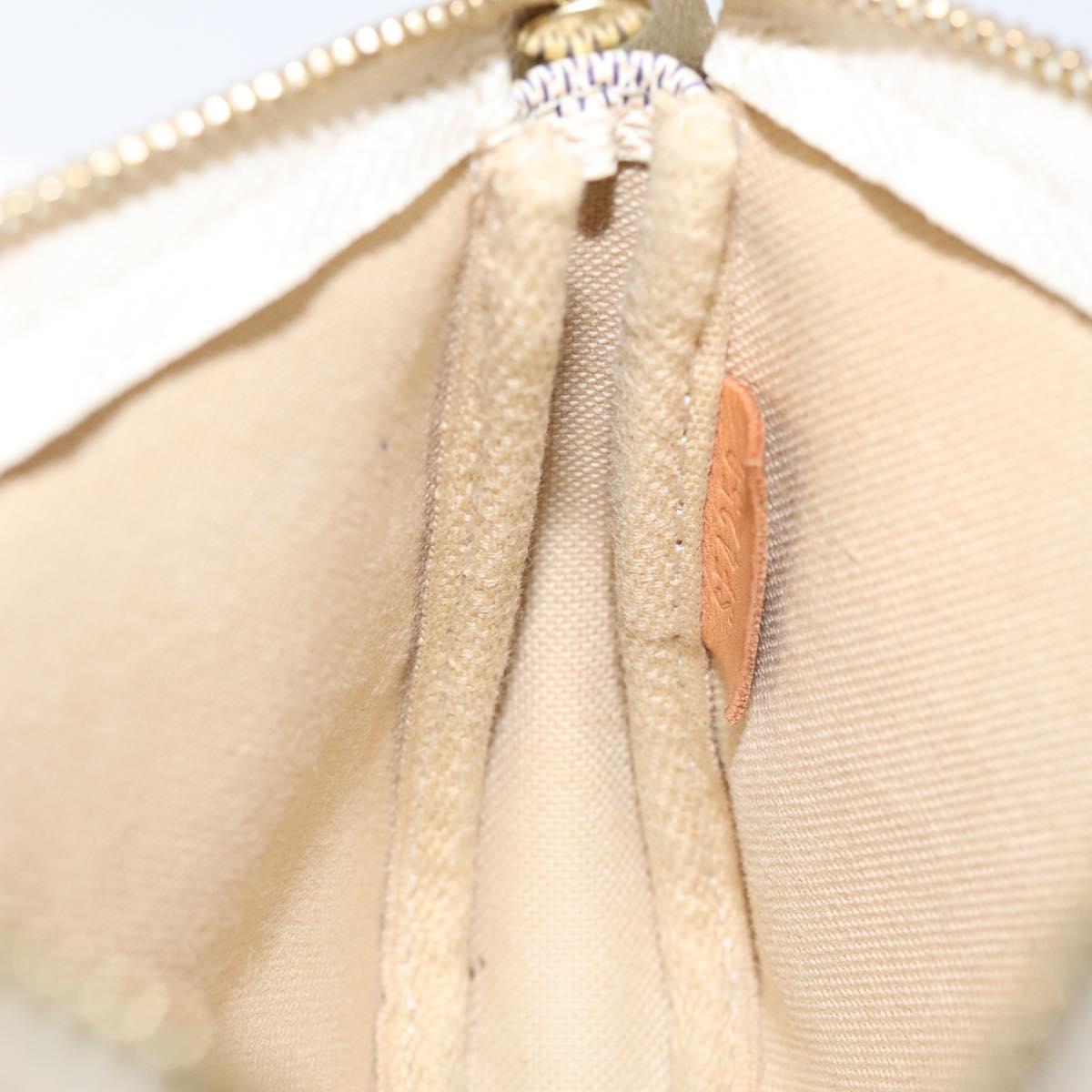 LOUIS VUITTON Damier Azur Mini Pochette Accessoires Pouch N63005 Auth yk17913AM