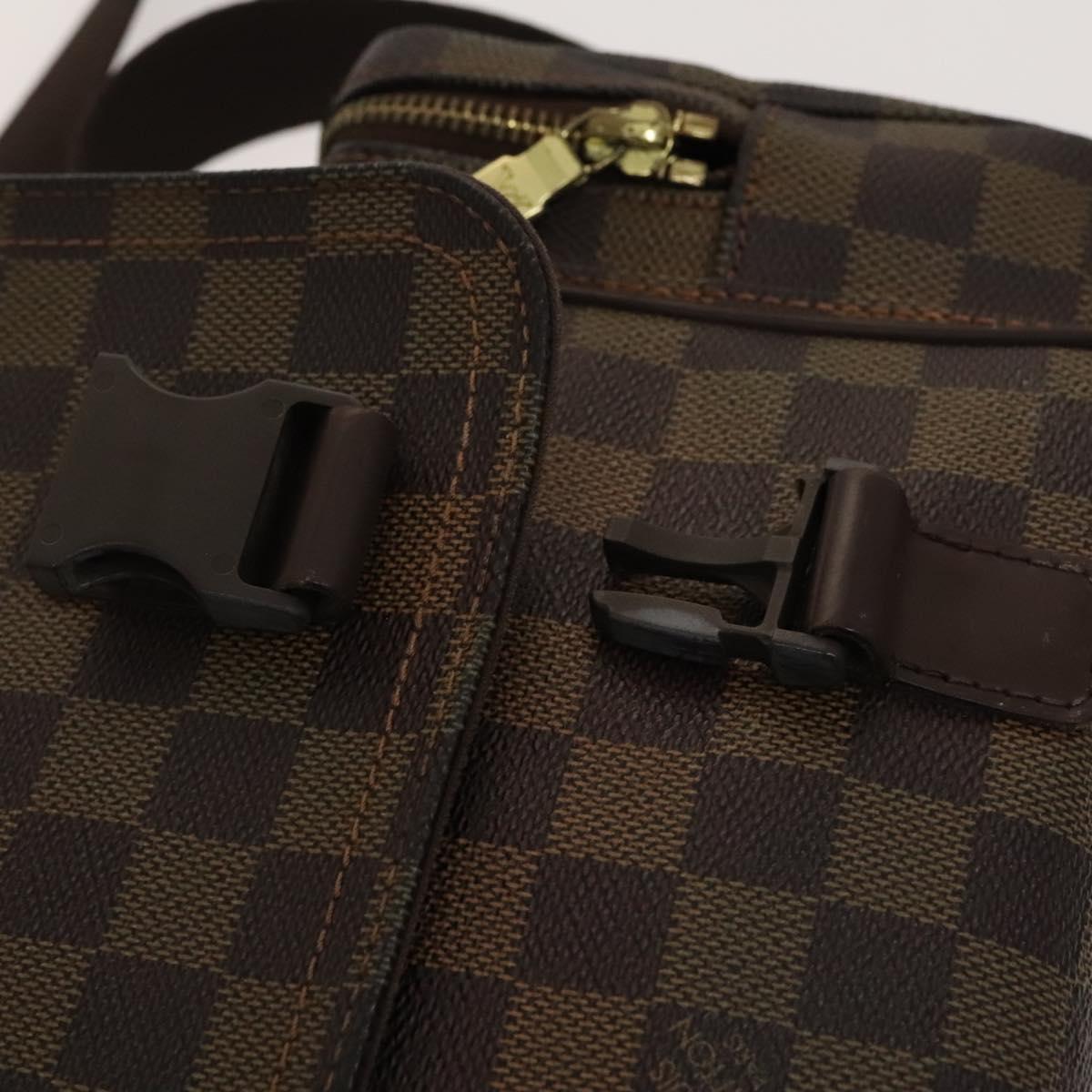 LOUIS VUITTON Damier Ebene Reporter Melville Shoulder Bag N51126 LV Auth yk17936