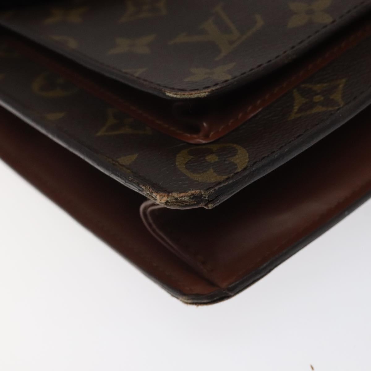 LOUIS VUITTON Monogram Monceau 28 Hand Bag M51185 LV Auth yk17951