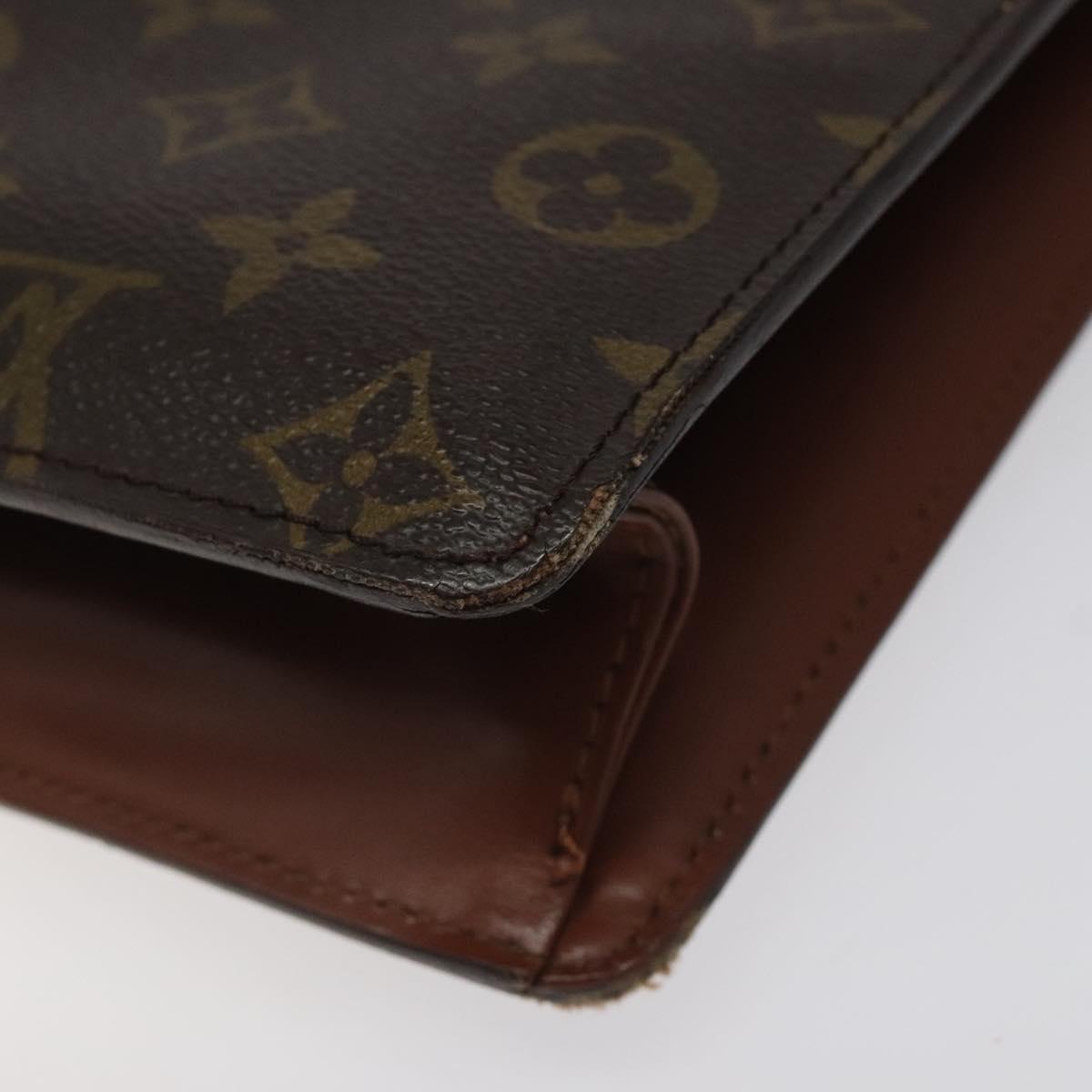 LOUIS VUITTON Monogram Monceau 28 Hand Bag M51185 LV Auth yk17951