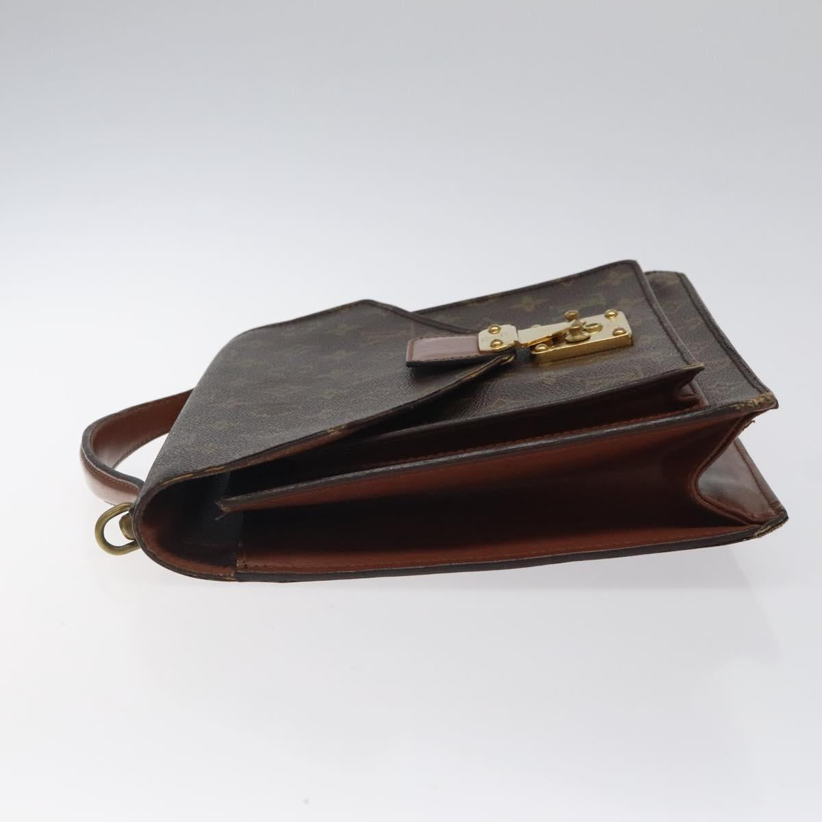 LOUIS VUITTON Monogram Monceau 28 Hand Bag M51185 LV Auth yk17951