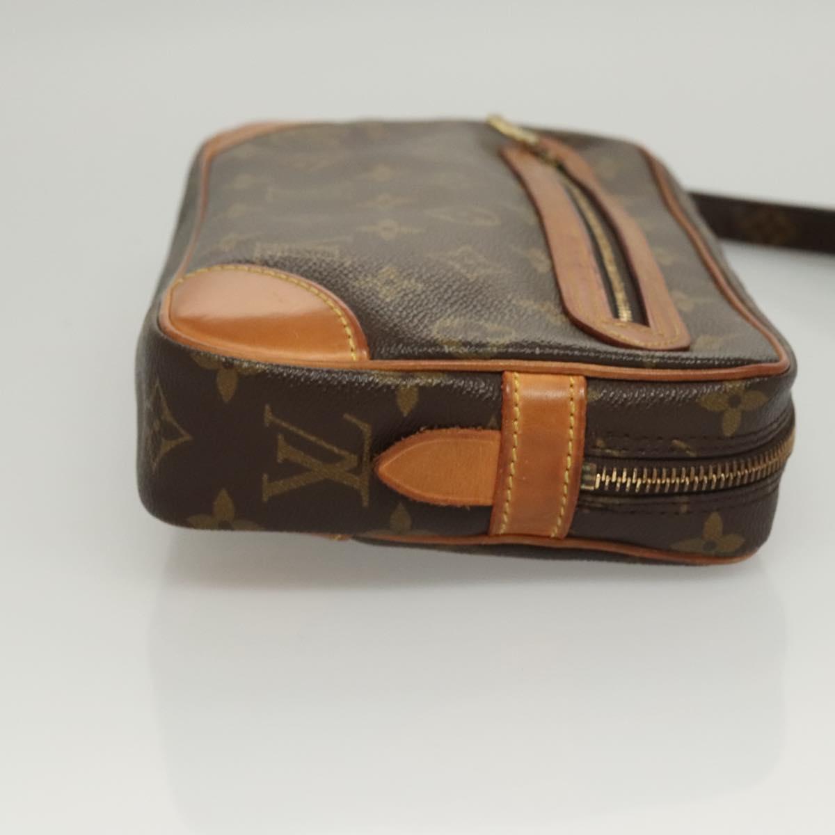 LOUIS VUITTON Monogram Marly Dragonne GM Clutch Bag M51825 LV Auth yk17975