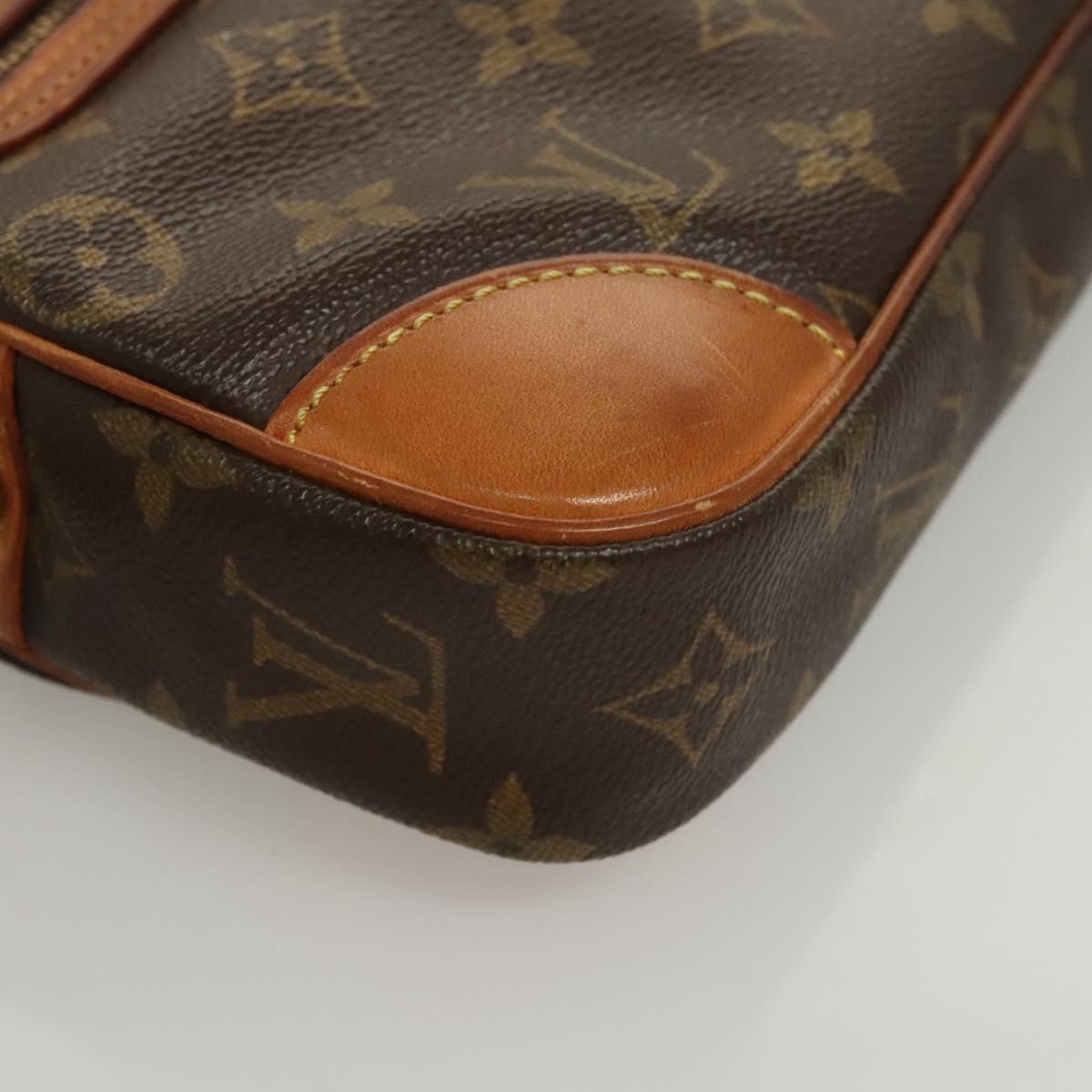LOUIS VUITTON Monogram Marly Dragonne GM Clutch Bag M51825 LV Auth yk17975