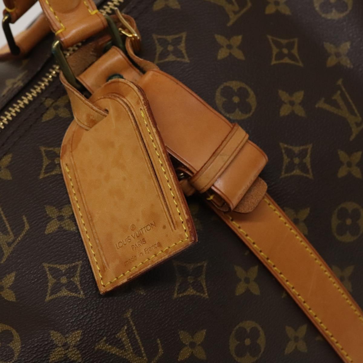 LOUIS VUITTON Monogram Keepall 60 Boston Bag M41422 LV Auth yk17979