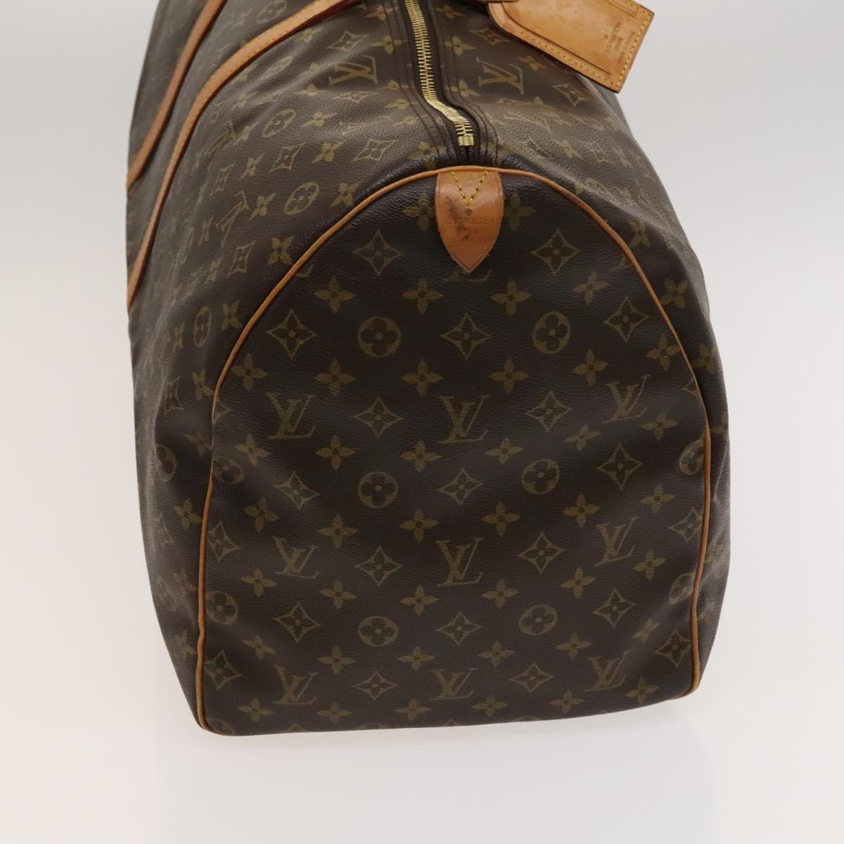 LOUIS VUITTON Monogram Keepall 60 Boston Bag M41422 LV Auth yk17979