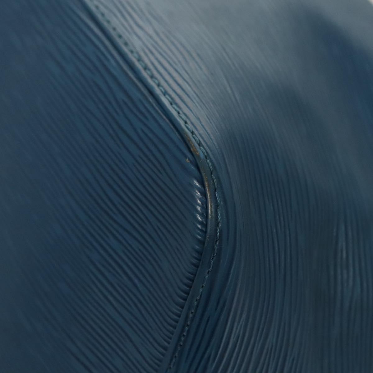 LOUIS VUITTON Epi Petit Noe Shoulder Bag Blue M44105 LV Auth yk18129