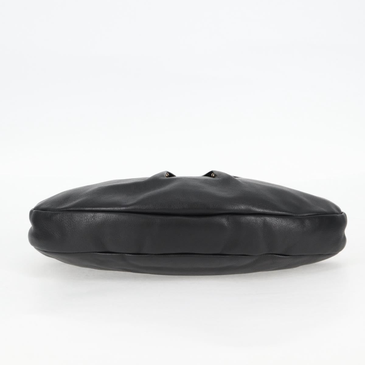 Salvatore Ferragamo Vala Shoulder Bag Leather Black Auth yk18131V