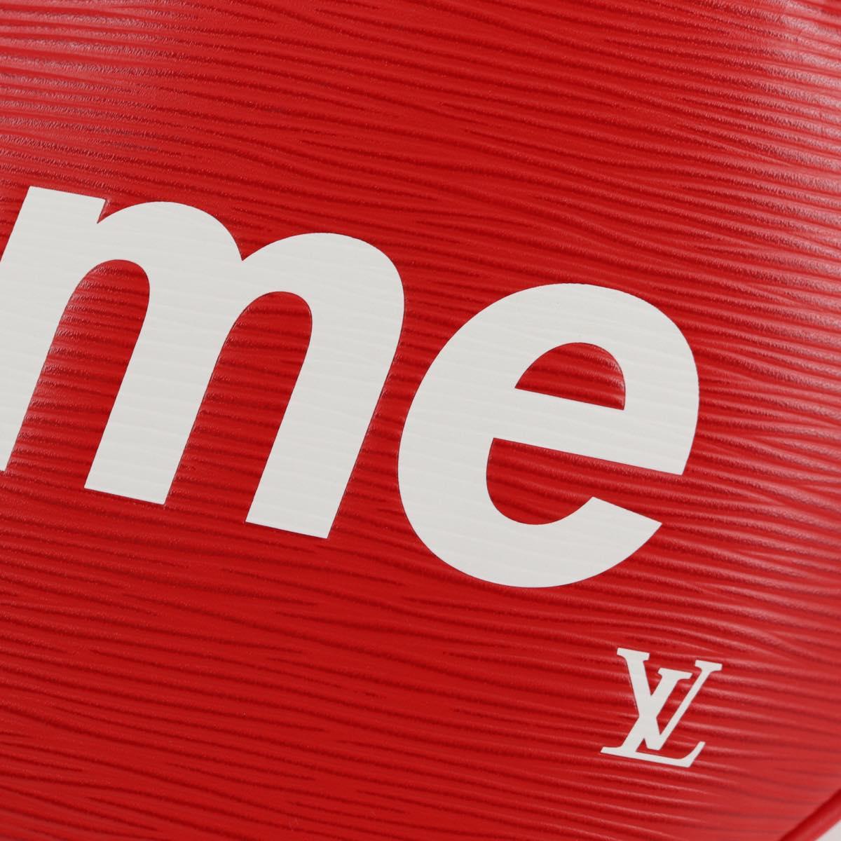 LOUIS VUITTON Epi LV × Supreme Bum BagPM Body Bag Red M53418 LV Auth yk18136SM