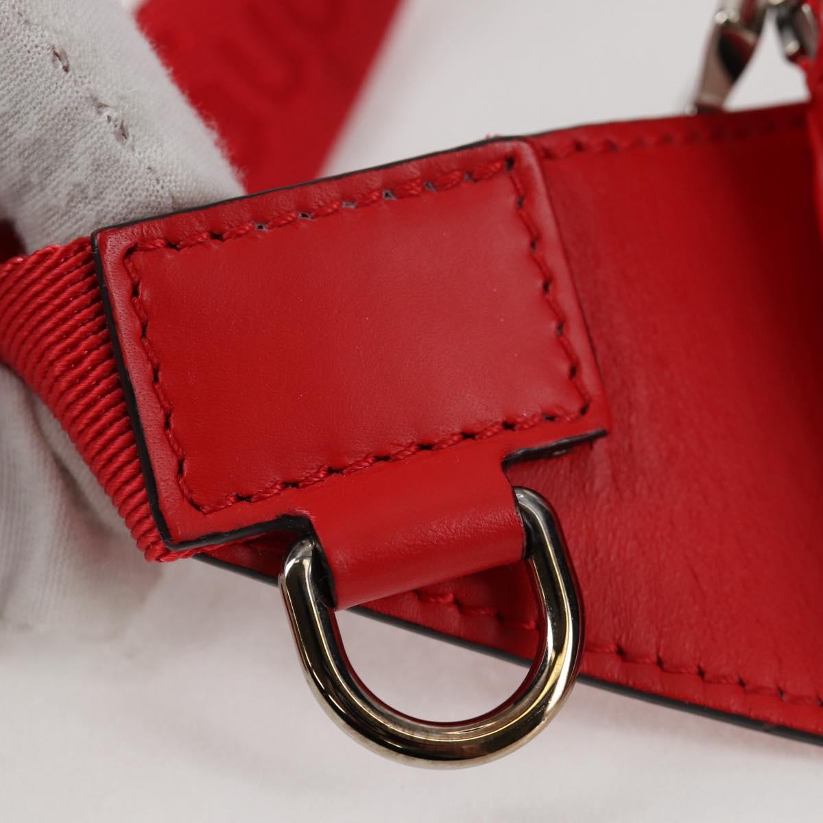 LOUIS VUITTON Epi LV × Supreme Bum BagPM Body Bag Red M53418 LV Auth yk18136A