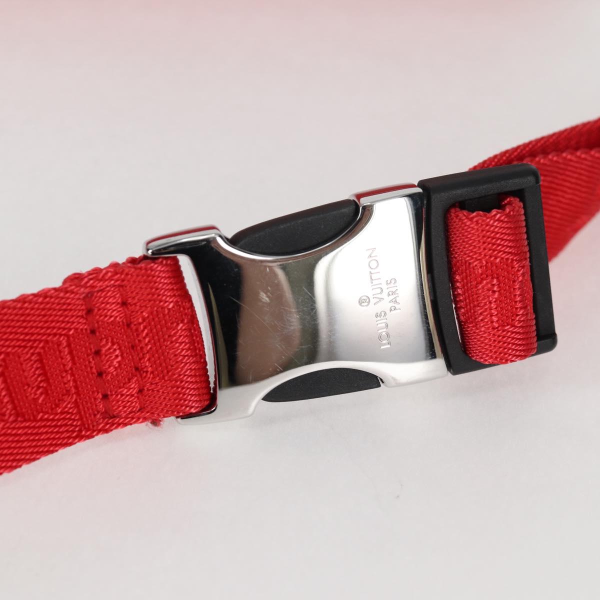 LOUIS VUITTON Epi LV × Supreme Bum BagPM Body Bag Red M53418 LV Auth yk18136A