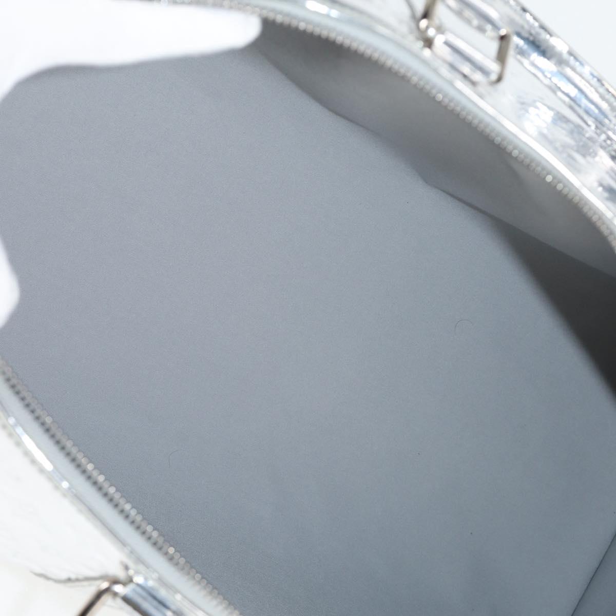 LOUIS VUITTON Monogram Miroir Keepall 55 Bag Silver Argent M95275 Auth yk18156SM