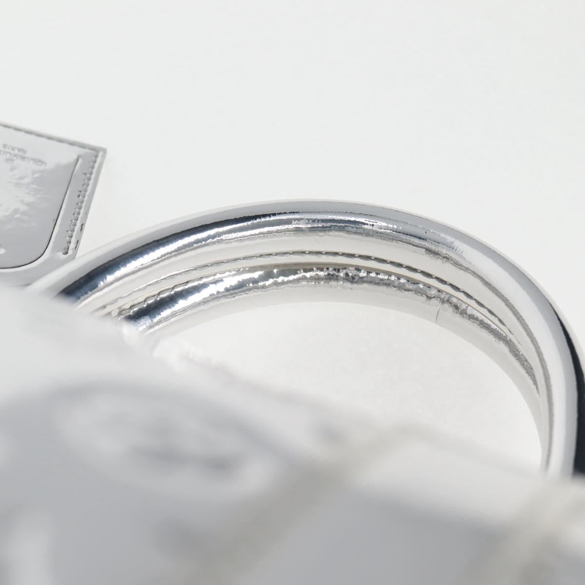 LOUIS VUITTON Monogram Miroir Keepall 55 Bag Silver Argent M95275 Auth yk18156SM