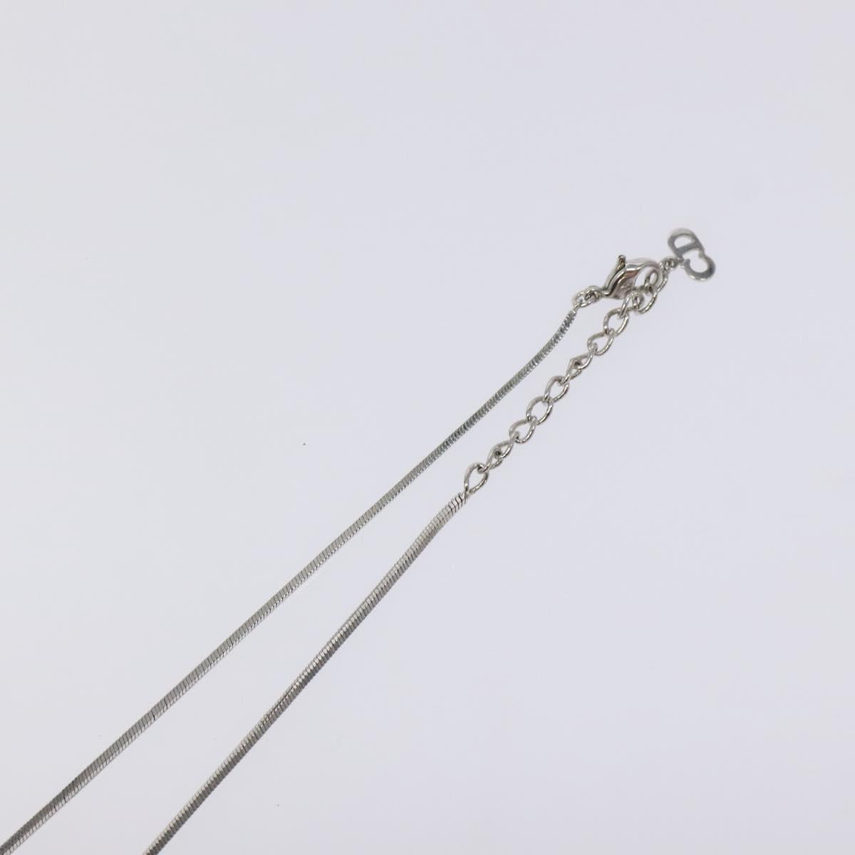 Christian Dior Necklace metal Red Auth yk18260