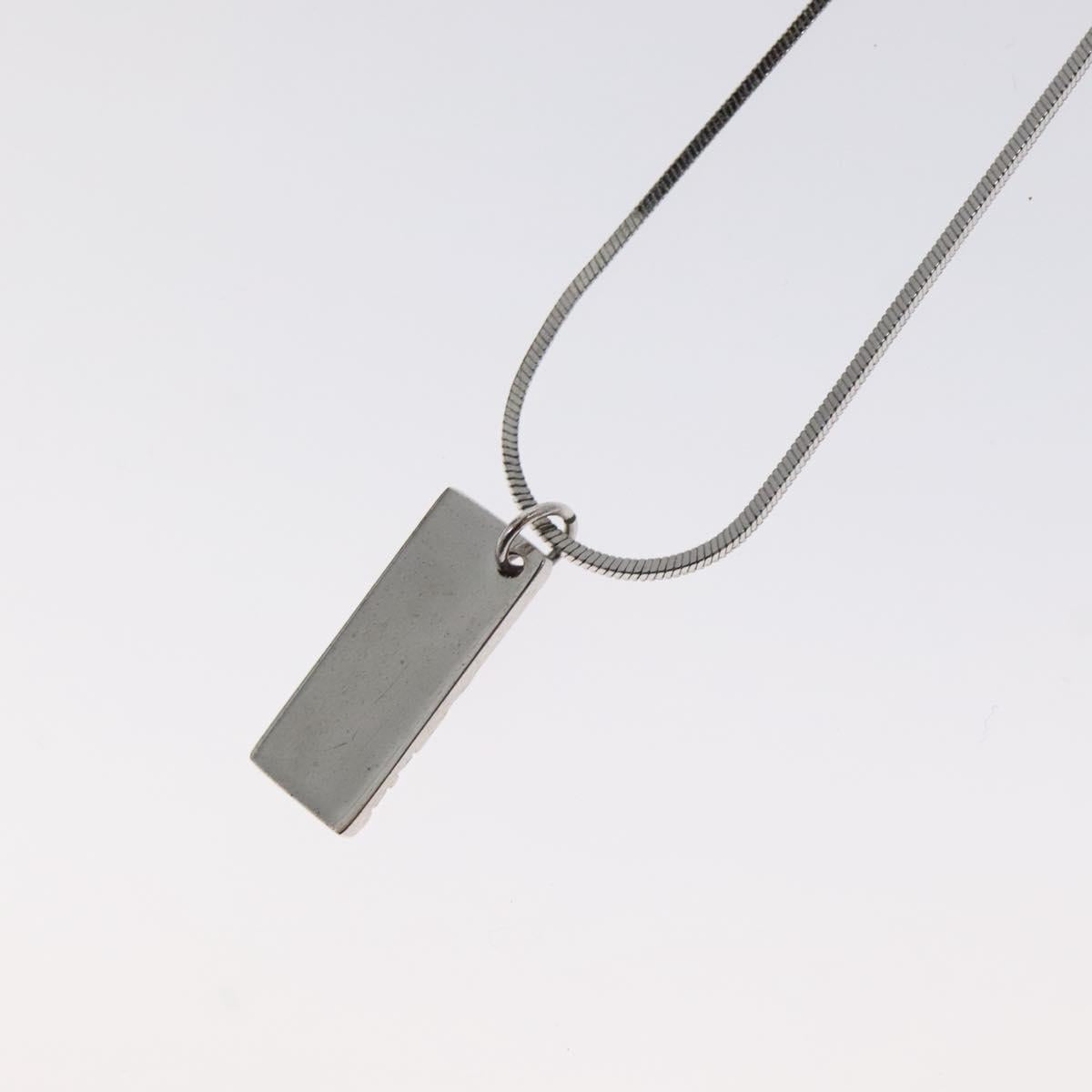 Christian Dior Necklace metal Red Auth yk18260