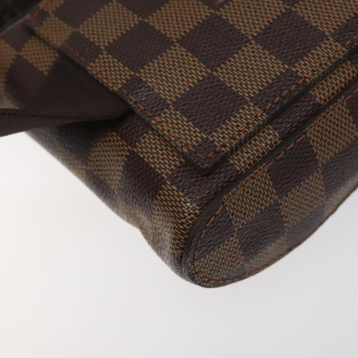 LOUIS VUITTON Damier Ebene Geronimos Shoulder Bag N51994 LV Auth yk18286