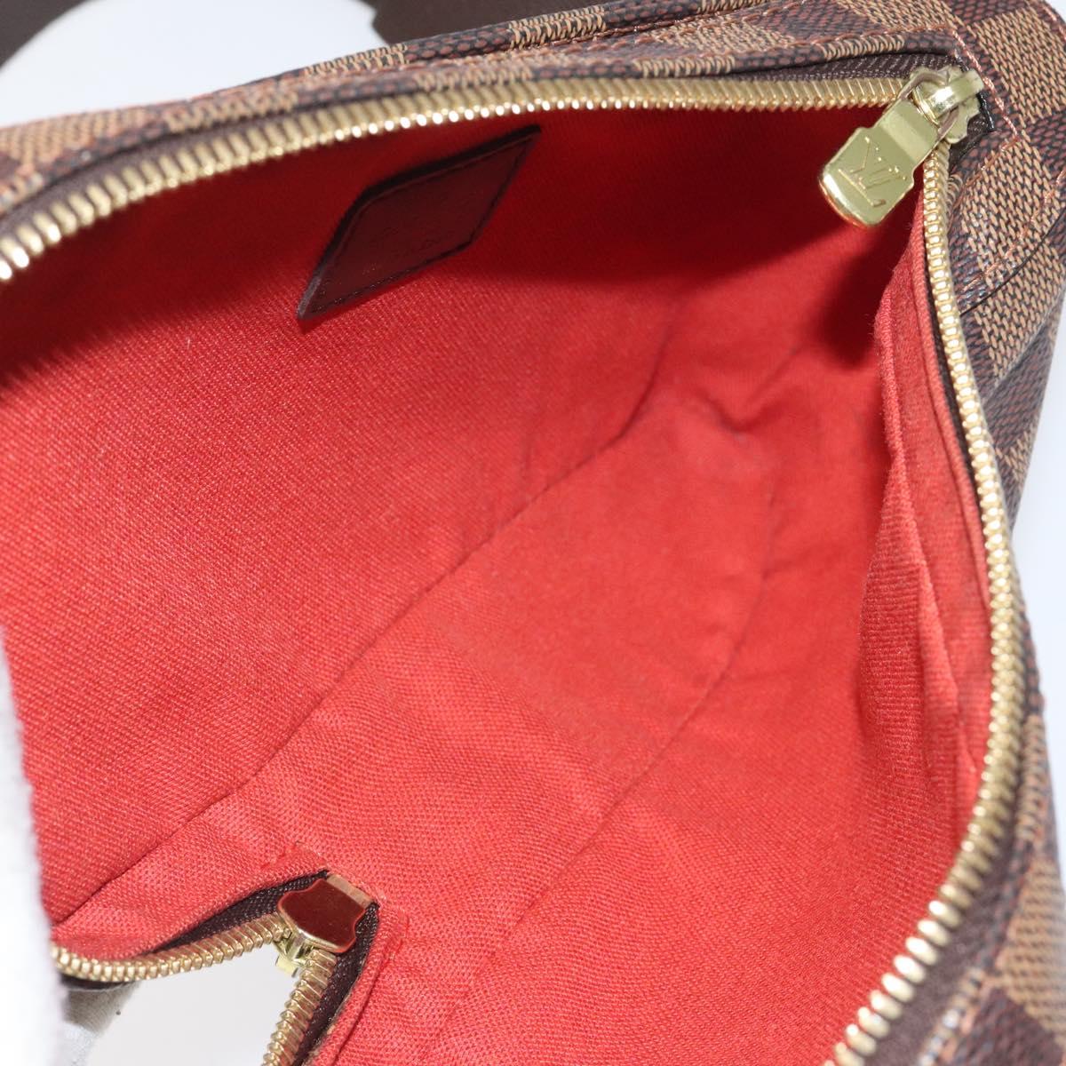LOUIS VUITTON Damier Ebene Geronimos Shoulder Bag N51994 LV Auth yk18286