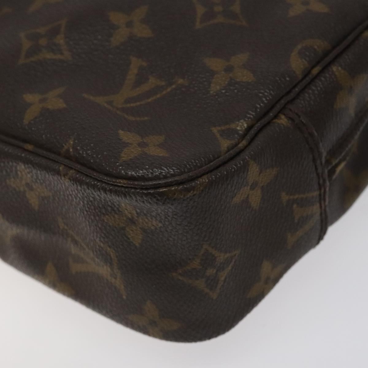 LOUIS VUITTON Monogram Trousse Toilette 23 Clutch Bag M47524 LV Auth yk18331