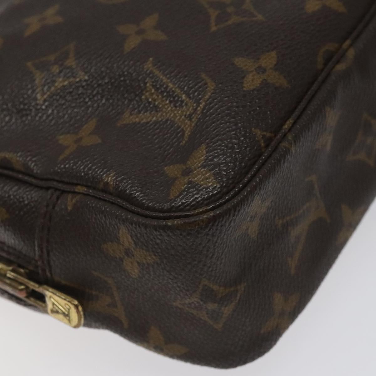 LOUIS VUITTON Monogram Trousse Toilette 23 Clutch Bag M47524 LV Auth yk18331