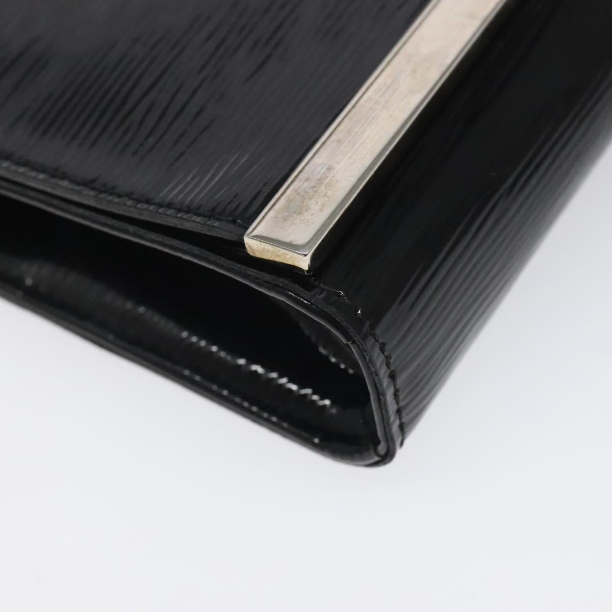 LOUIS VUITTON Electric Epi Pochette Sevigne Bag Black M4055N LV Auth yk18368