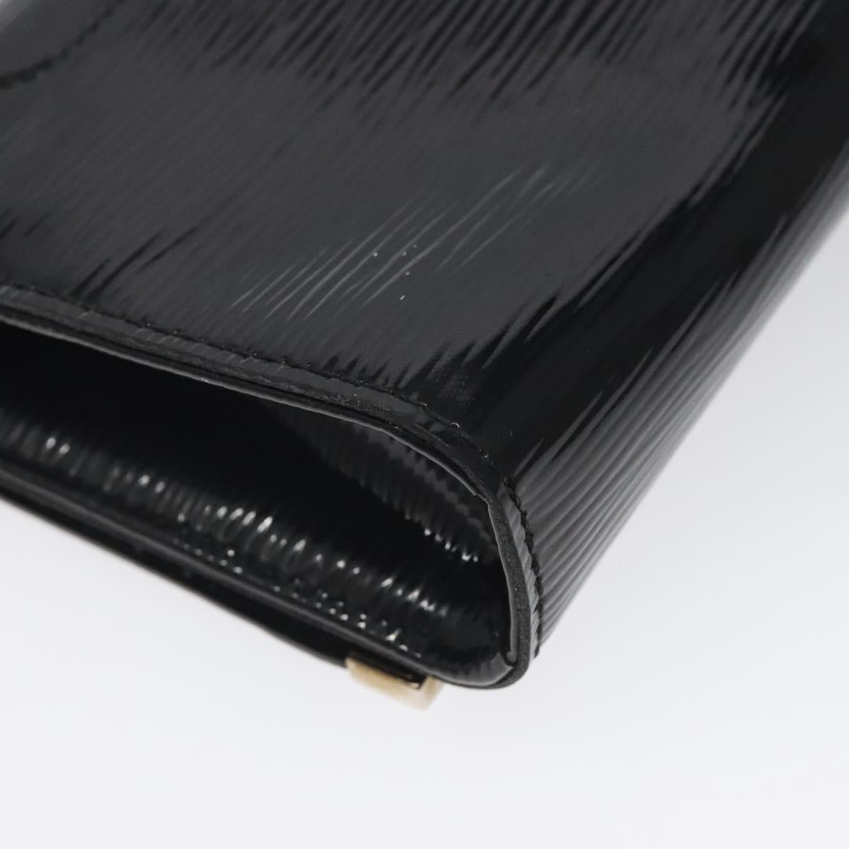 LOUIS VUITTON Electric Epi Pochette Sevigne Bag Black M4055N LV Auth yk18368