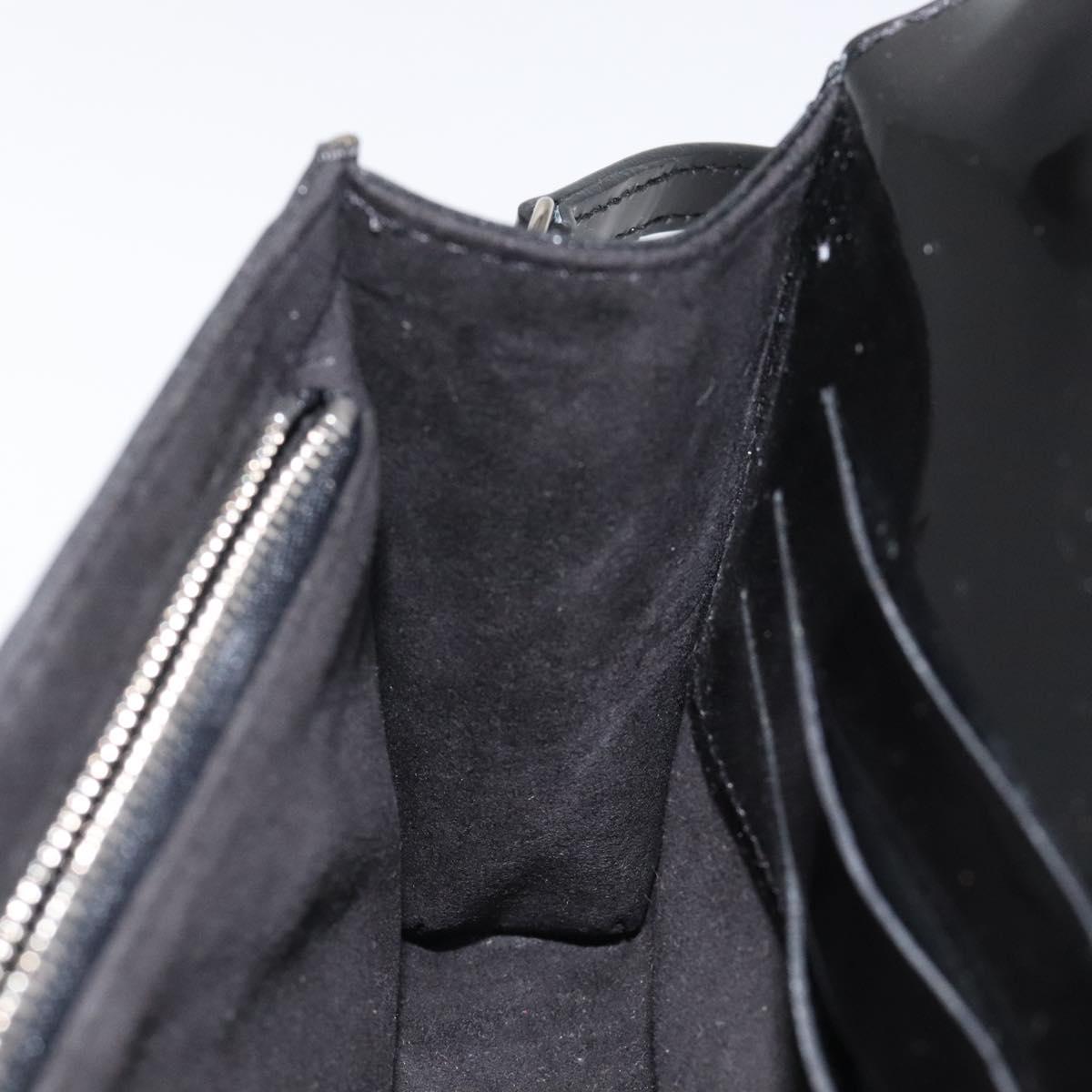 LOUIS VUITTON Electric Epi Pochette Sevigne Bag Black M4055N LV Auth yk18368